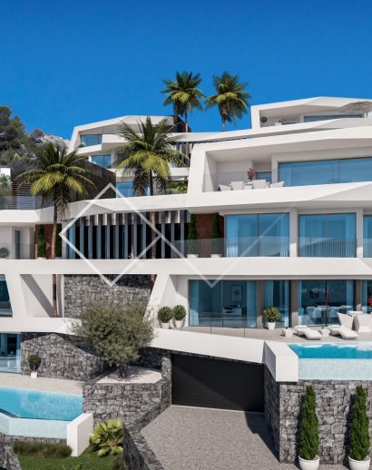 new build design villas for sale Altea