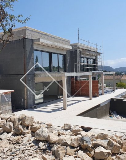 Moderna villa adosada en venta en Moraira