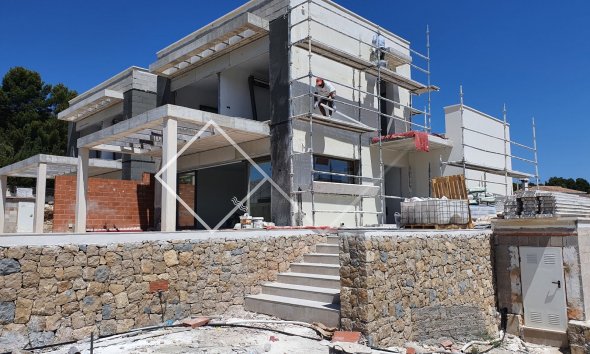 im Bau - Moderne Doppelhaushälfte zu verkaufen in Moraira