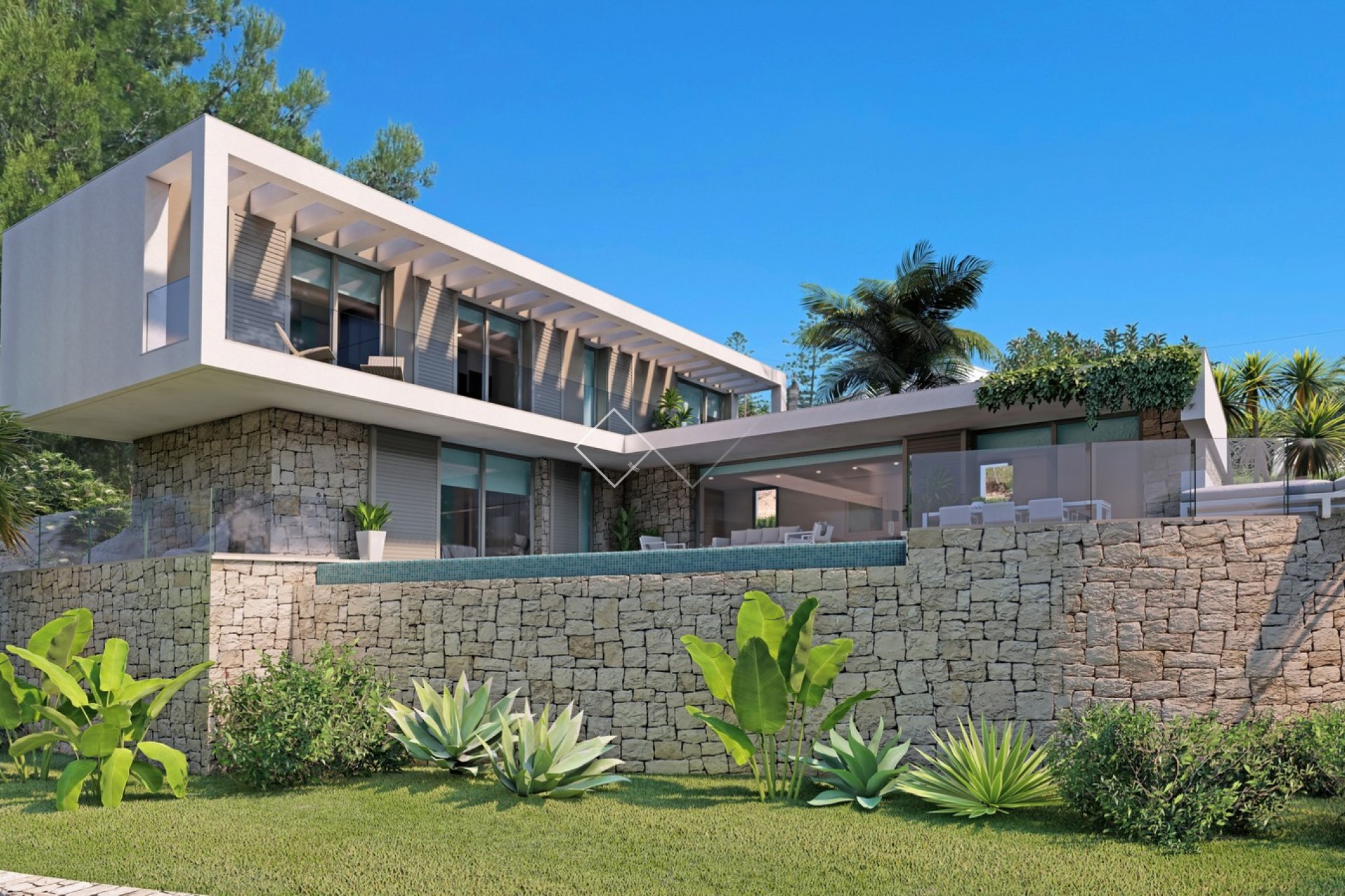 Anziehende moderne Villa zu verkaufen in Benissa, La Fustera