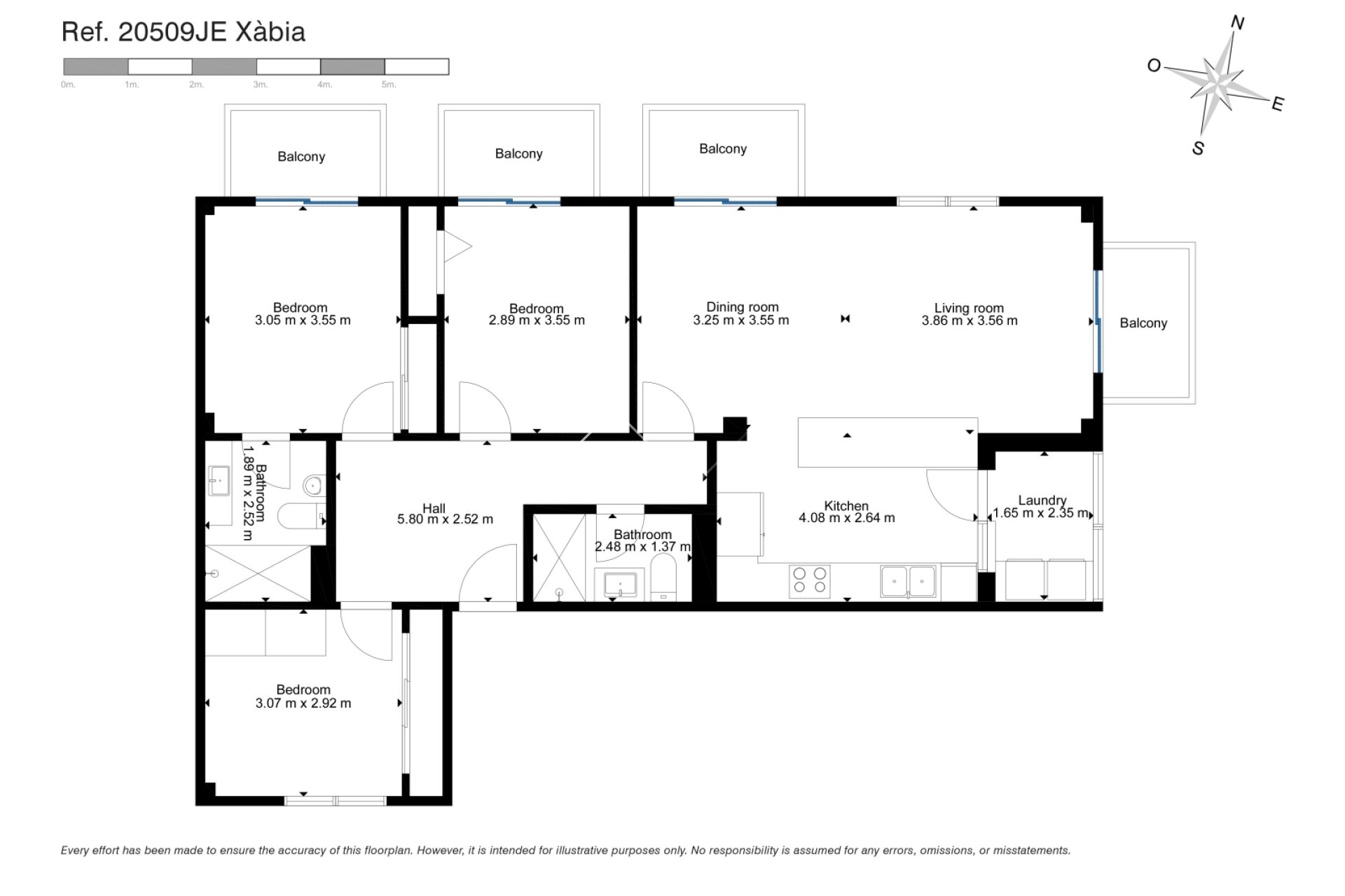  - Appartement / Flat - Jávea/Xàbia - Centro