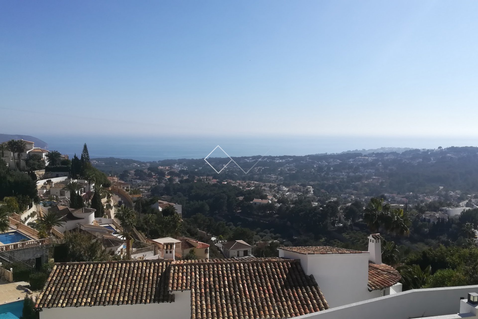 Benimeit - Large building plot in Moraira with spectacular sea views