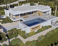 comfort and sea views - Attractive sea view villa for sale in Benissa