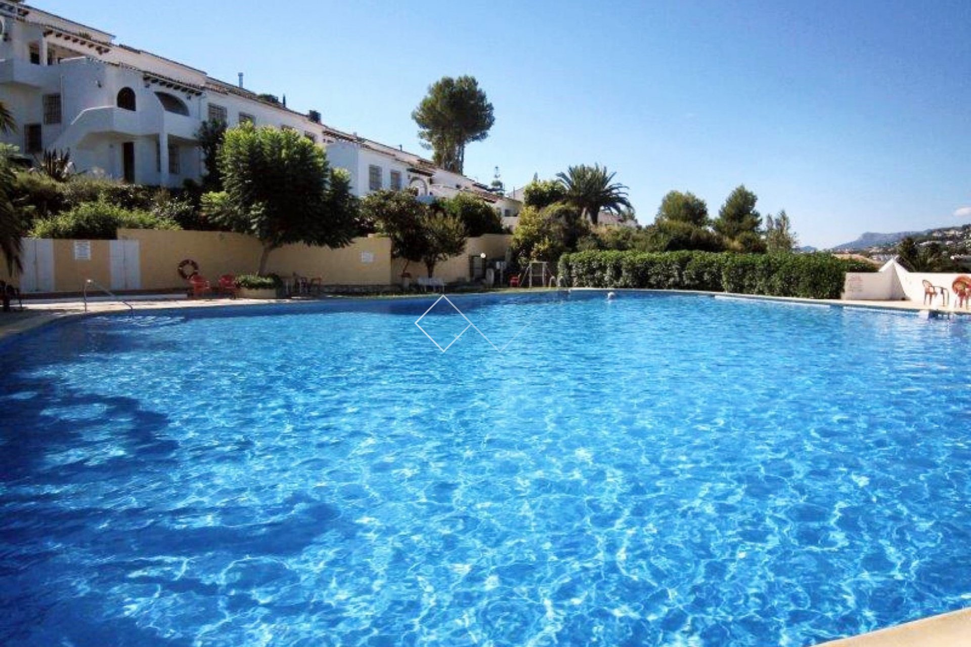 community pool - Apartment with tourist licence for sale in Villotel, Moraira