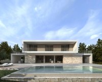 design villa - Moderne nieuwbouw villa te koop in Calpe