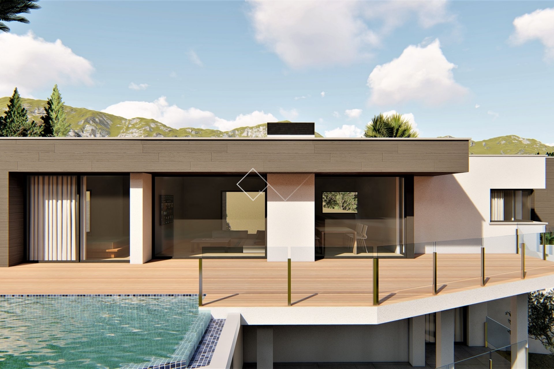 design villa - Project for modern sea view villa in Benitachell