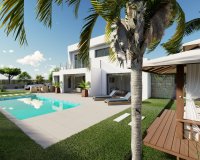 draussen - Sonnige moderne Villa zu verkaufen in Calpe