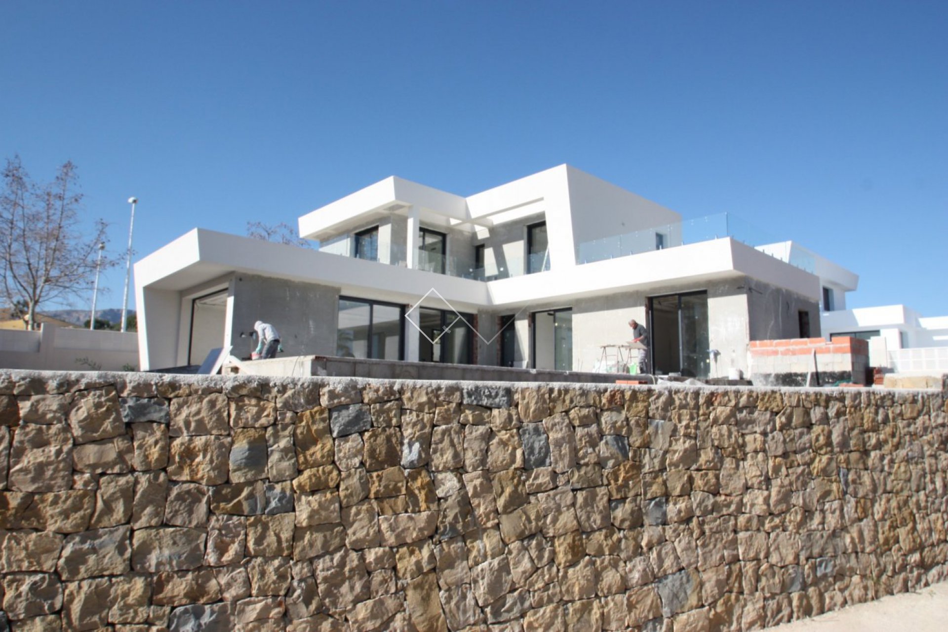 en construcción - Villa moderna en venta en Calpe con vistas abiertas