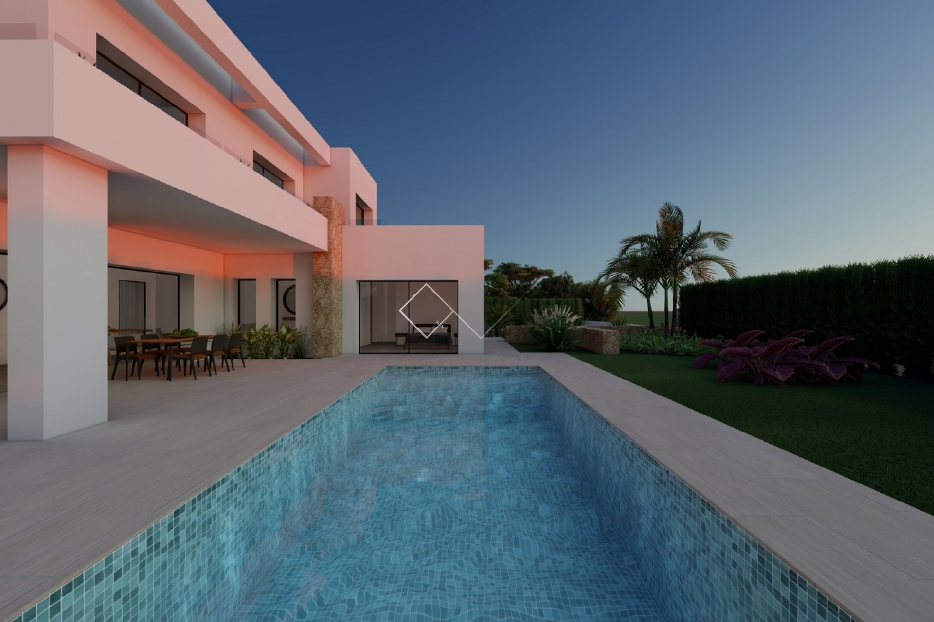 goedgeprijsde nieuwbouw - Project voor moderne villa te koop in Calpe, Empedrola II