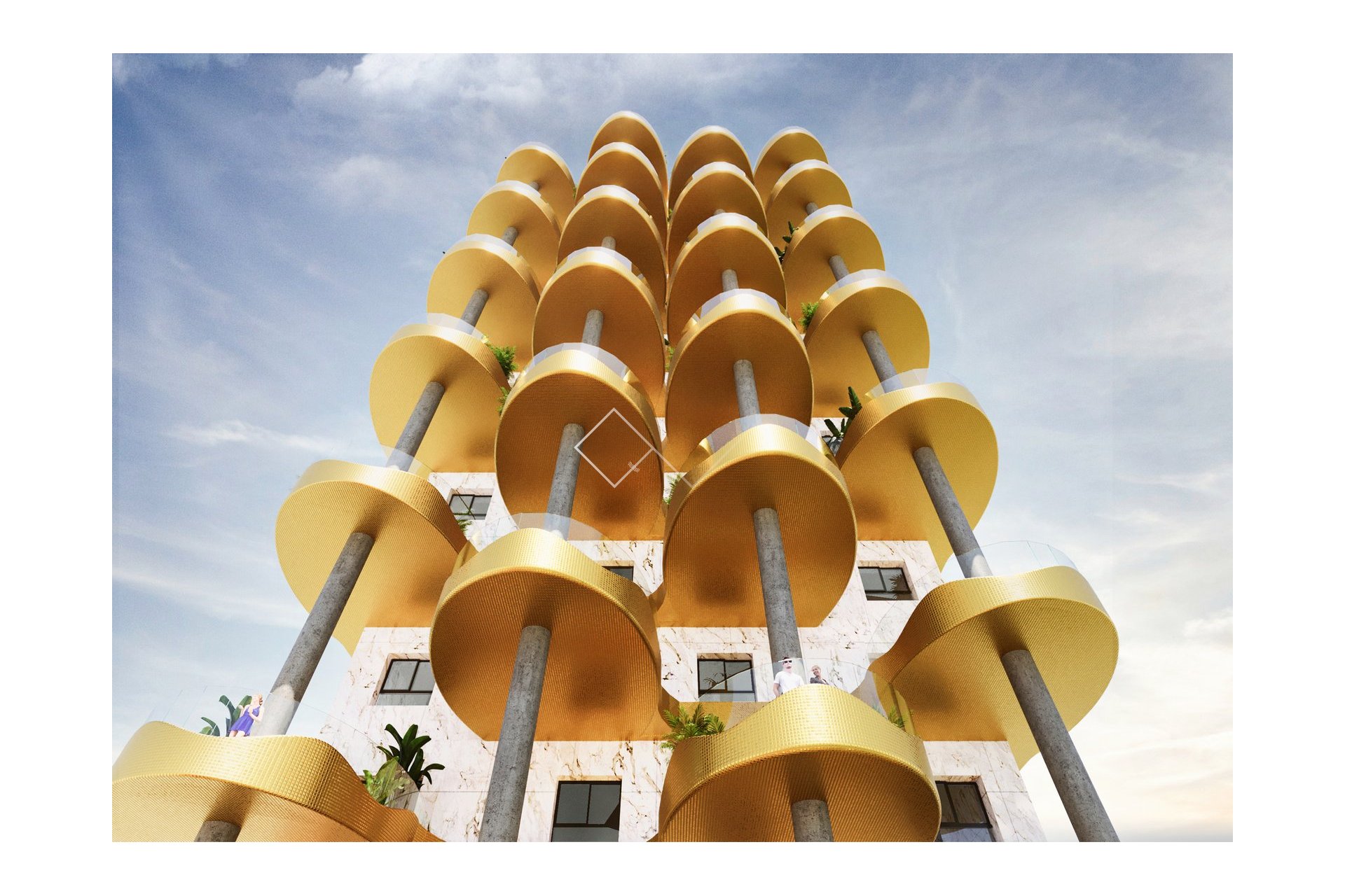 Golden Leaves - Newly built apartments for sale in striking luxury complex, Calpe