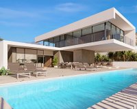 high tech villa - Nieuwbouw villa te koop in El Portet, Moraira