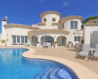 Impeccable sea view villa for sale in Benitachell