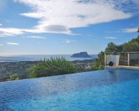 indrukwekkend zeezicht - ​Villa met spectaculair zeezicht te koop in Moraira