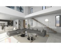 interieur - Moderne design villa te koop in Solpark, Moraira