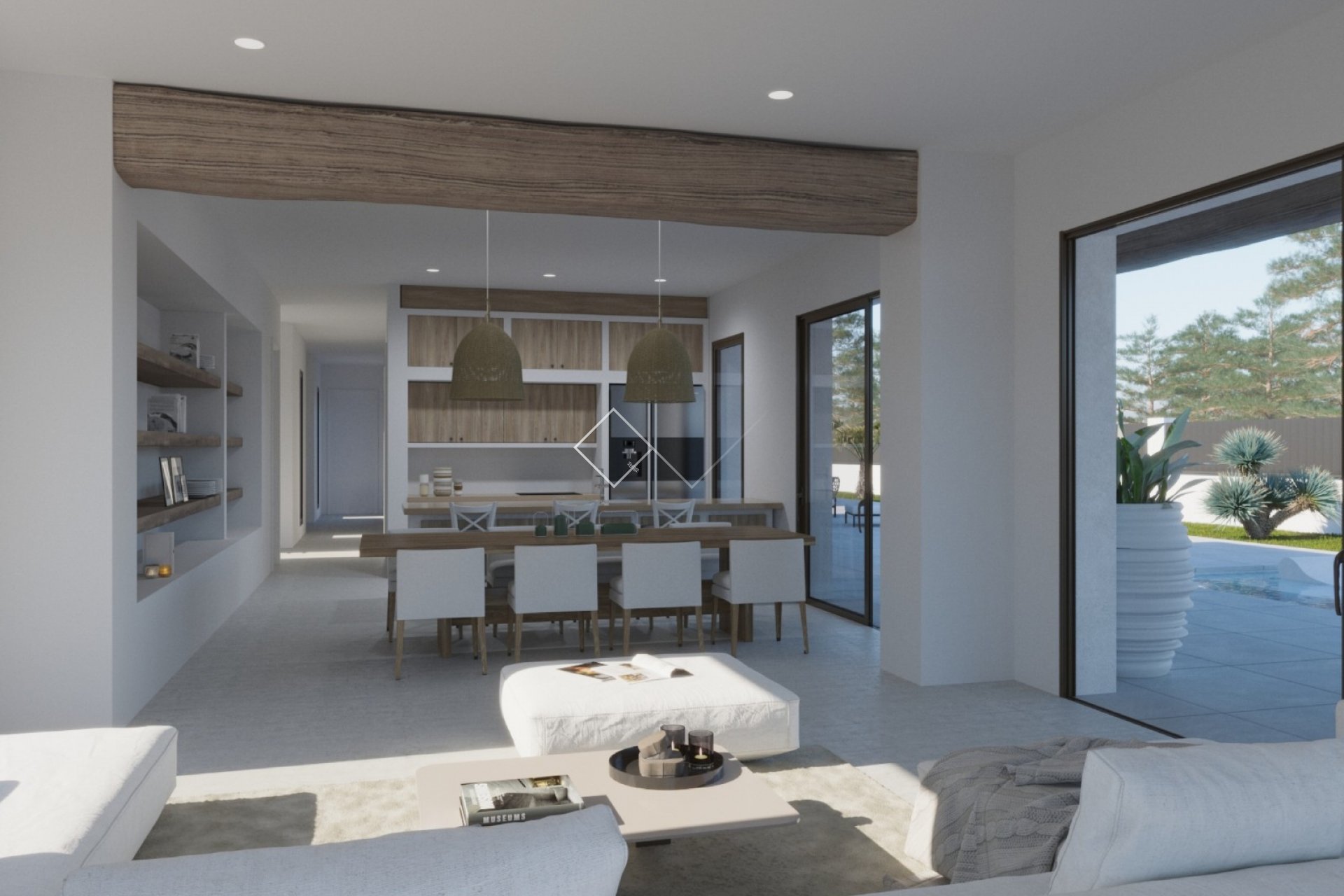 interior - Stylish new build villa for sale in Javea, Valsol