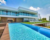 Lujosa villa de diseño con vistas al mar en venta en Altea Hills