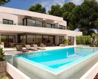 Luxurious villa with sea views for sale in Moraira