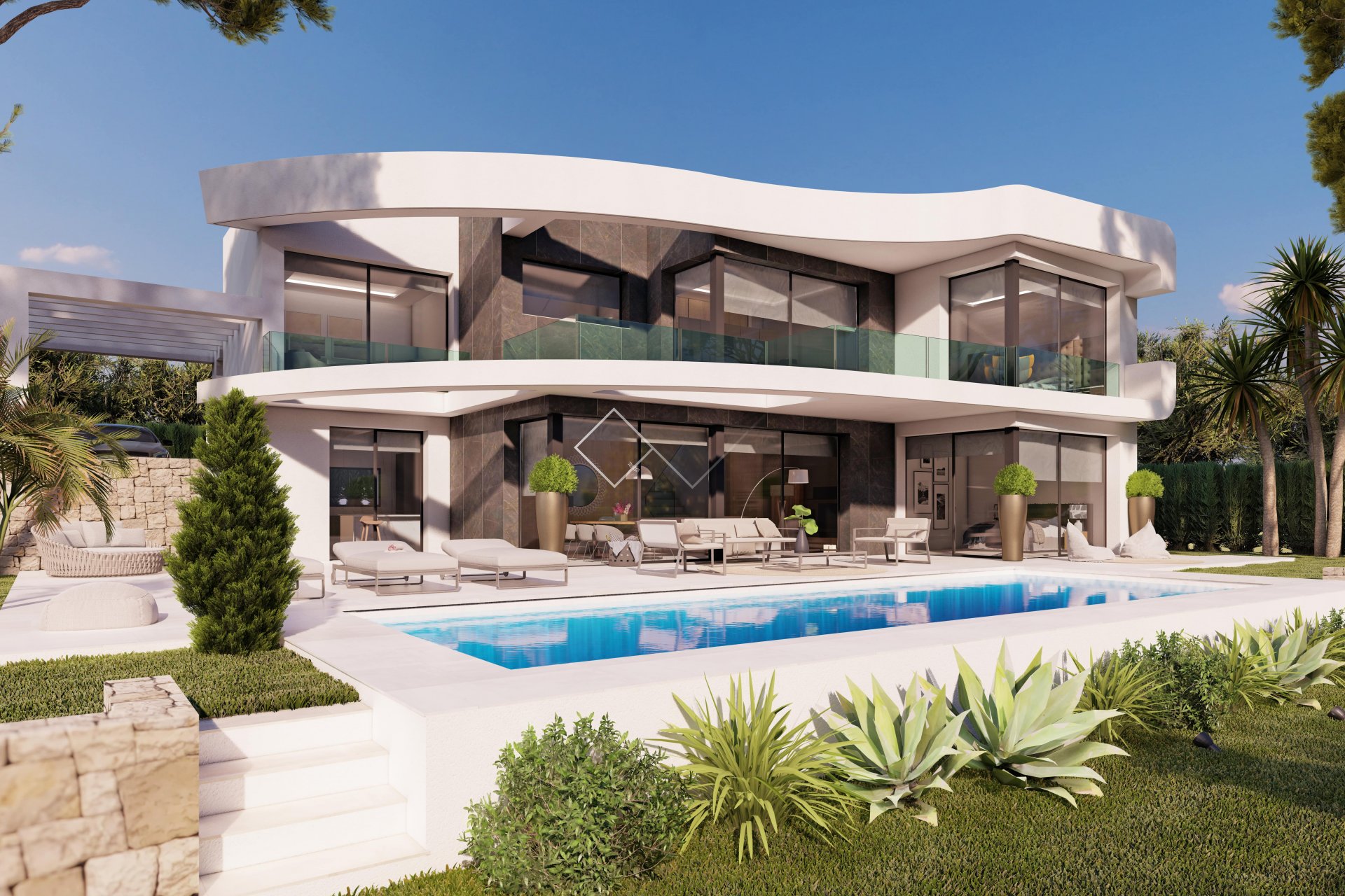 luxury and comfortable - Luxury modern villa for sale in Calpe