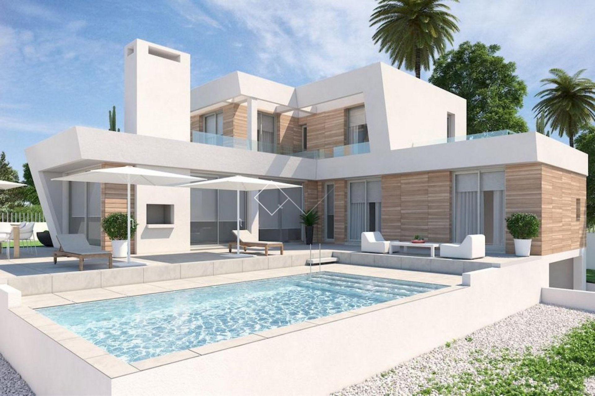 Modern design villa for sale in Calpe 