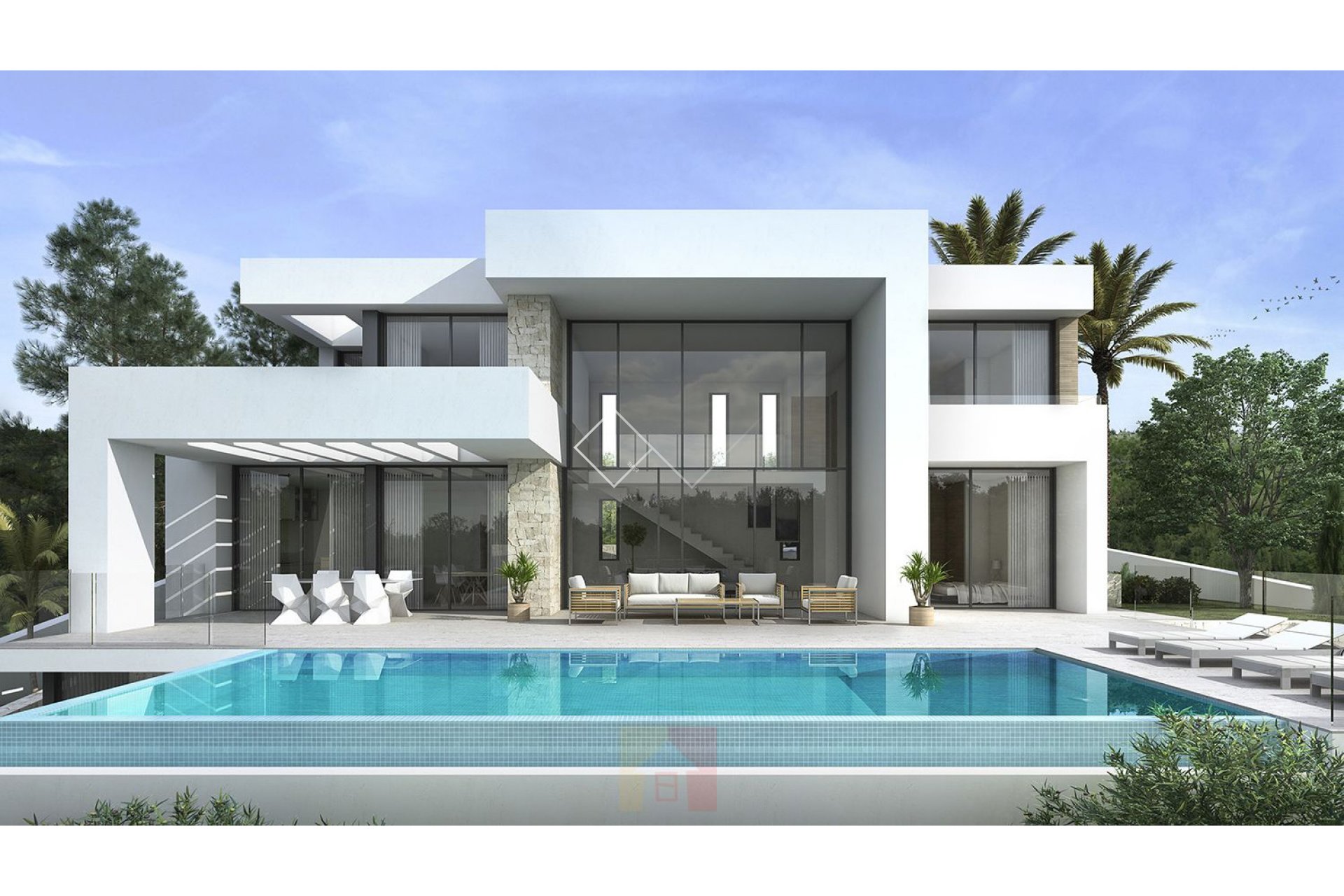  Moderne design villa te koop in Solpark, Moraira