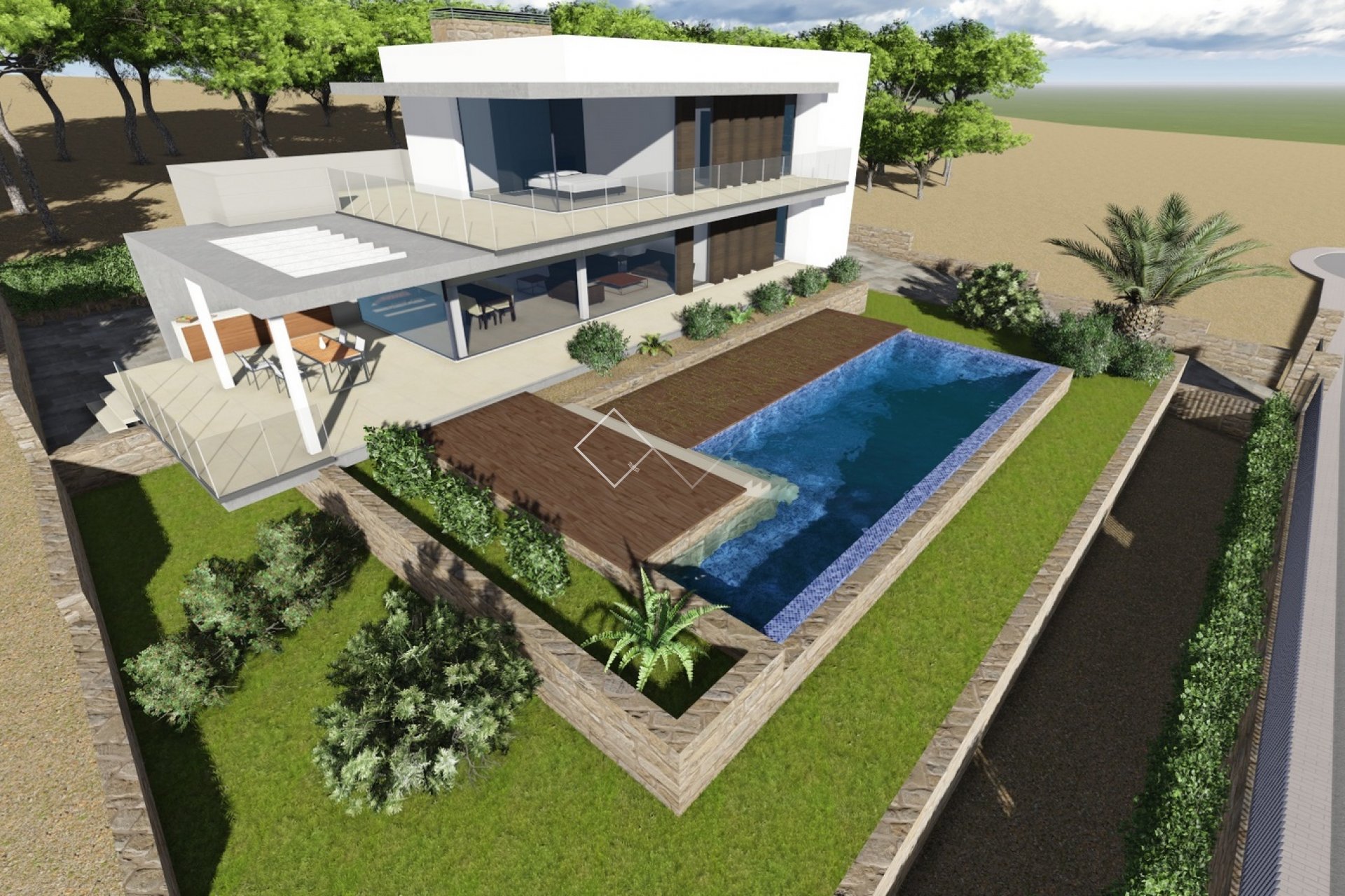 Moderne Villa zu verkaufen in Moraira, Costa Blanca