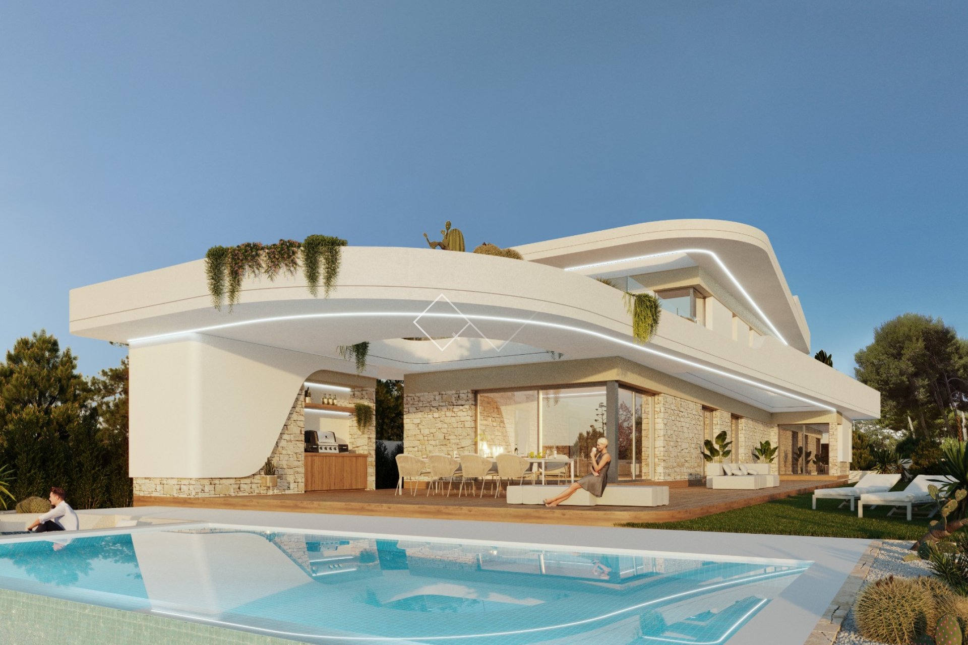 Neuf - Independent villa - Moraira - El Tesoro