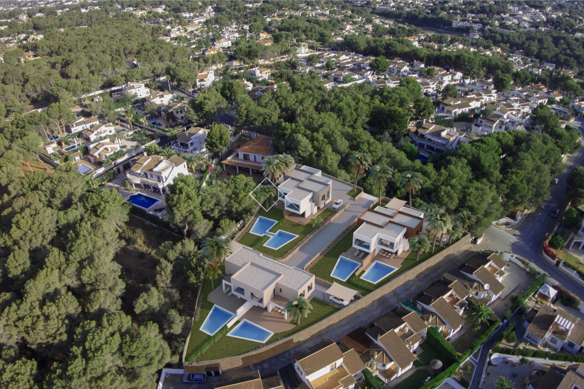 Neuf - Maison mitoyenne - Moraira - La Cometa