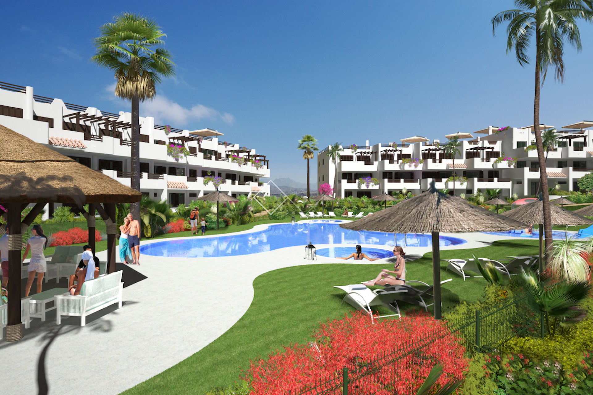 Neuf - Maison mitoyenne - S.Juan de los Terreros - Plage