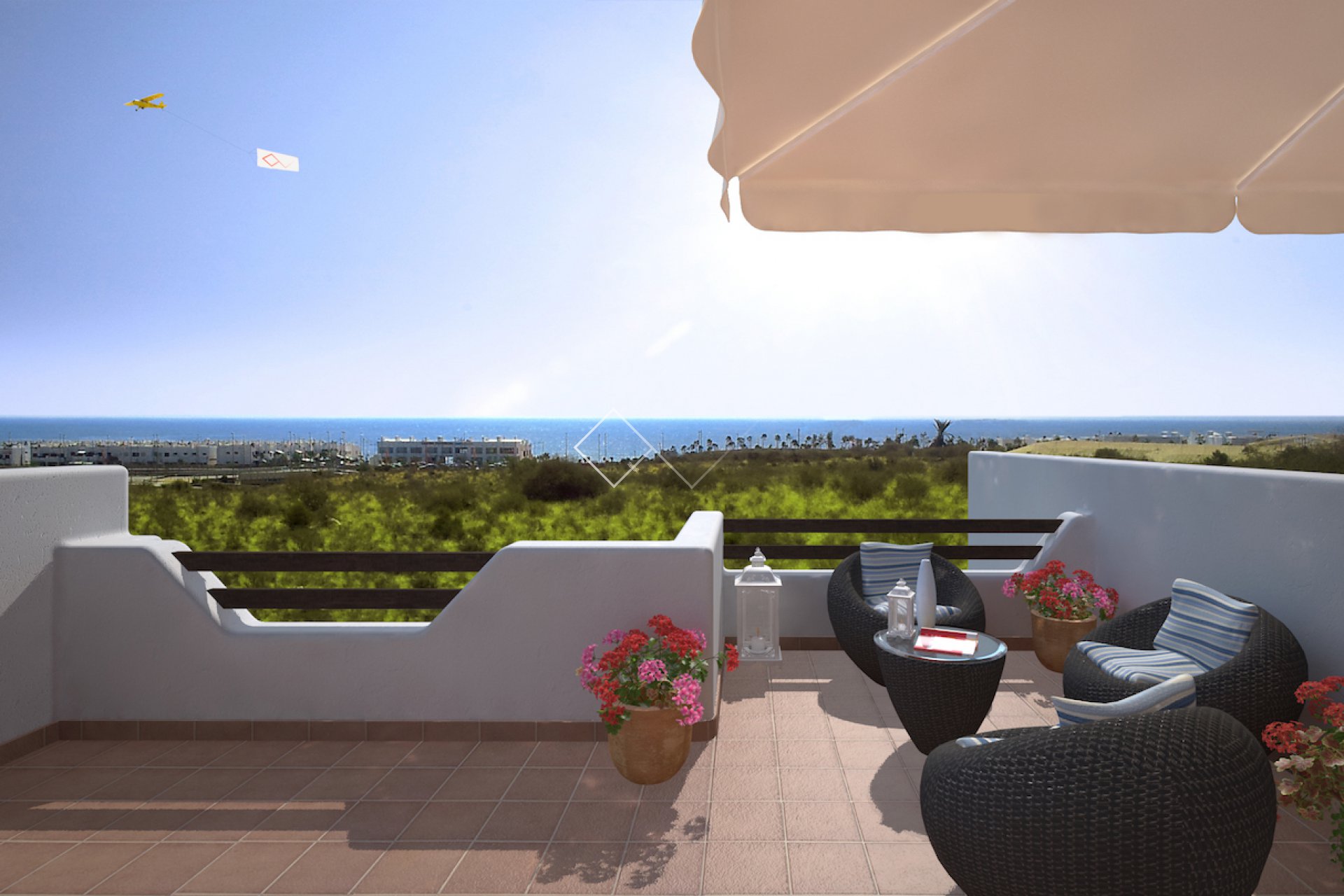 Neuf - Maison mitoyenne - S.Juan de los Terreros - Plage