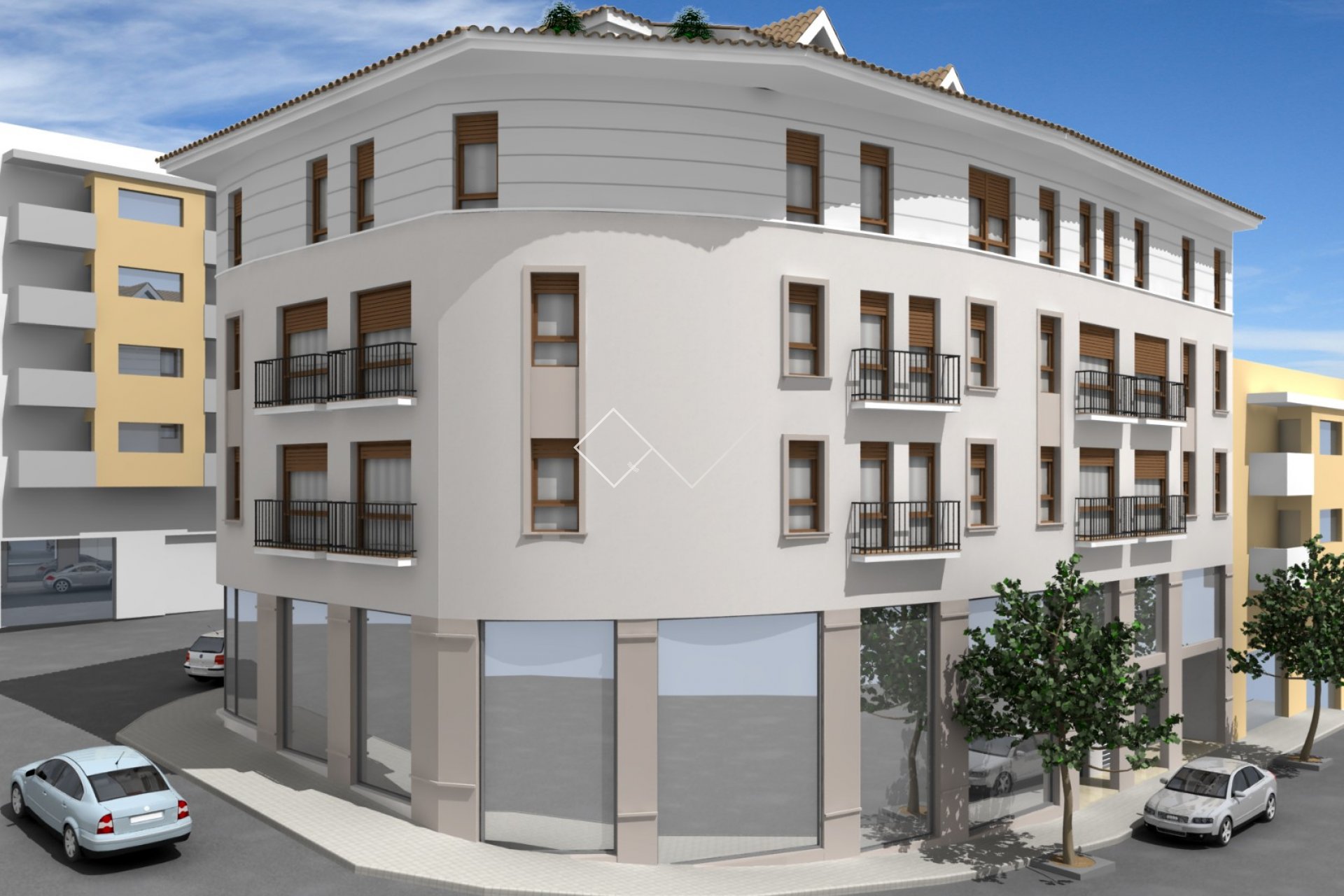 new build apartments for sale in Moraira centre