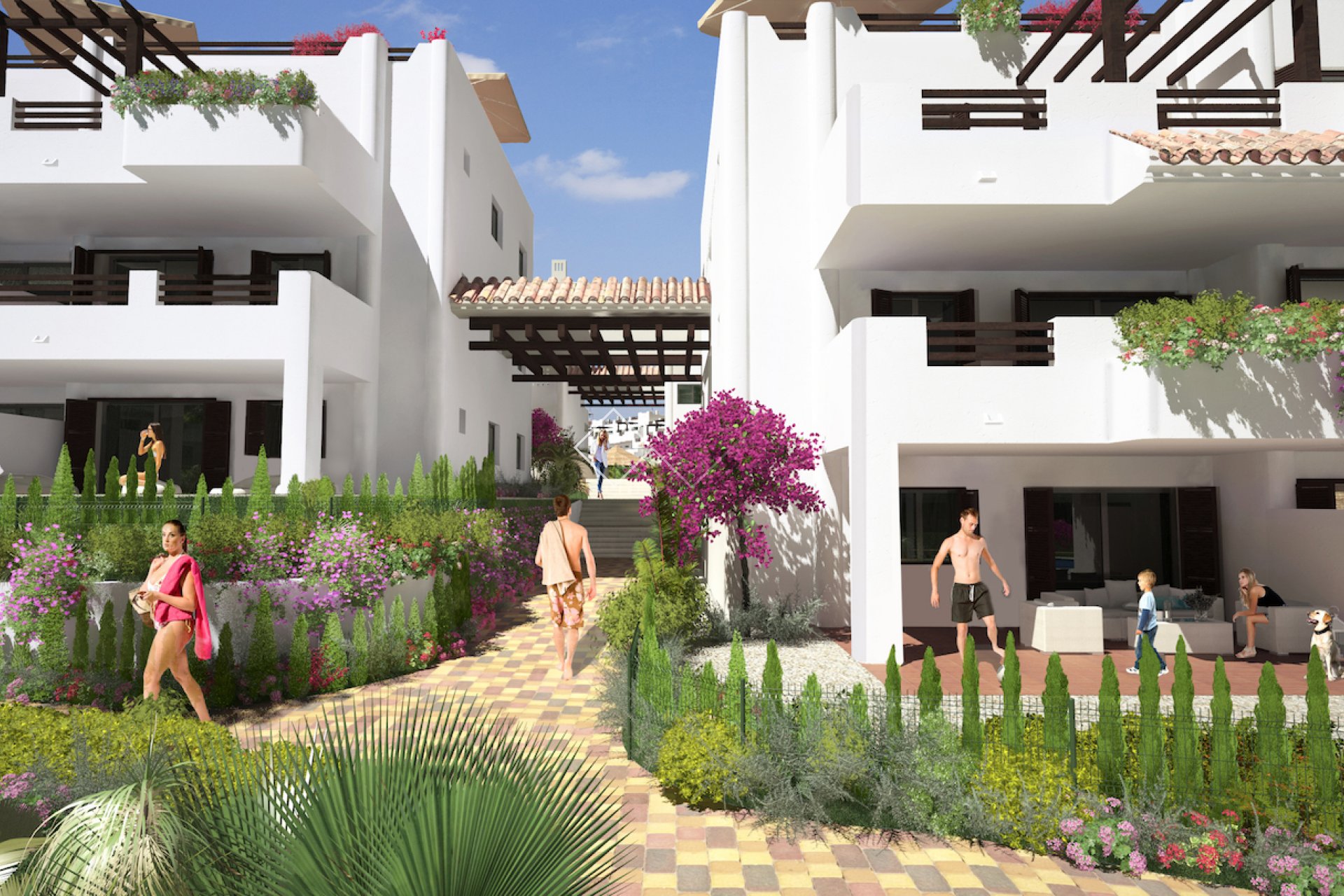 New build - Attached house - S.Juan de los Terreros - Beach