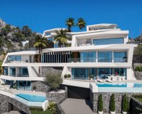 new build design villas for sale Altea