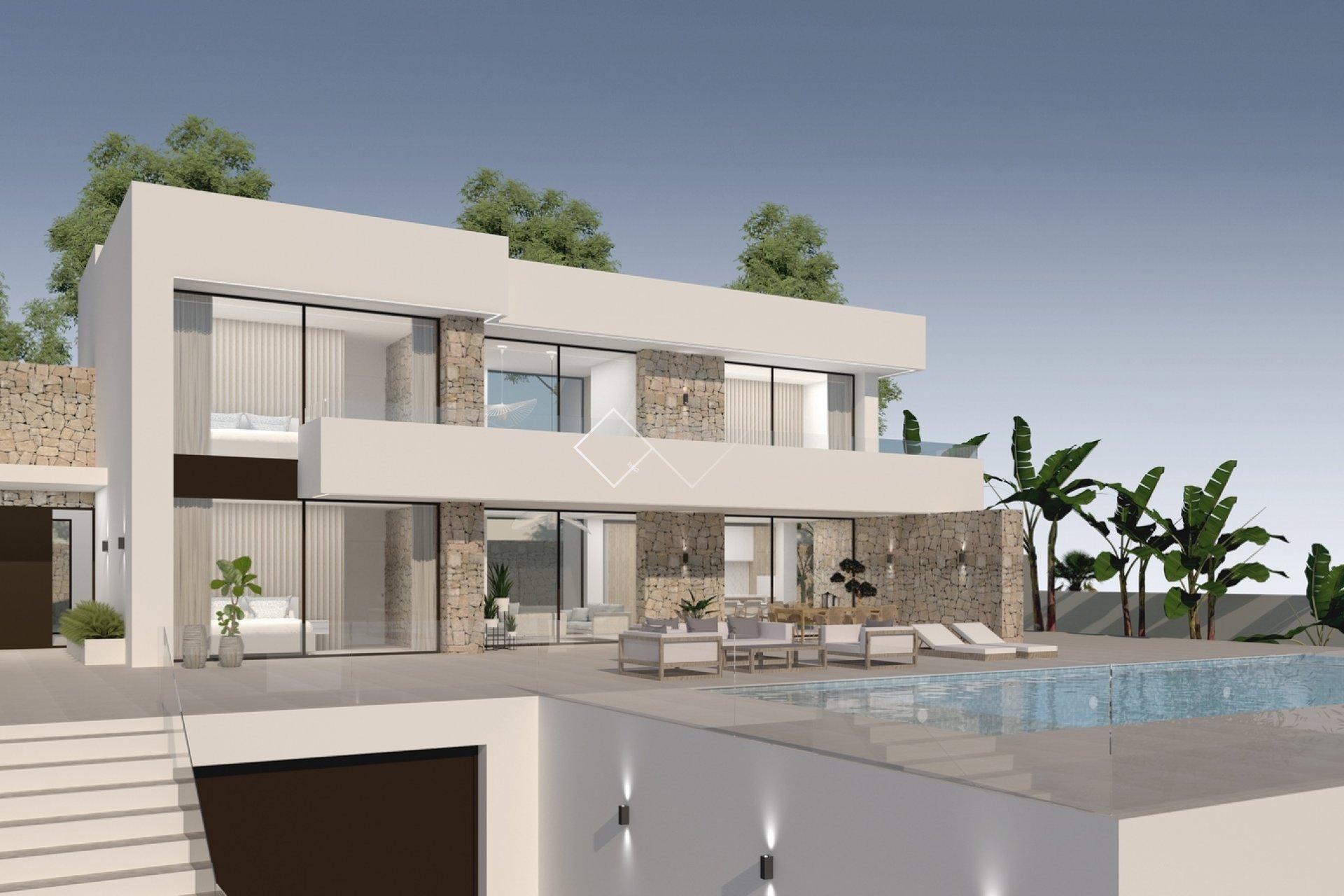 New build - Semi-detached villa - Moraira - Fanadix