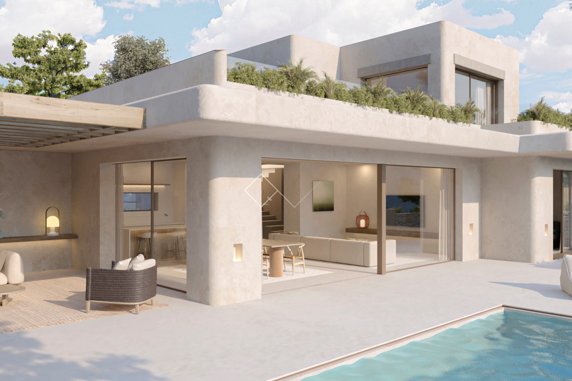 New build - Semi-detached villa - Moraira