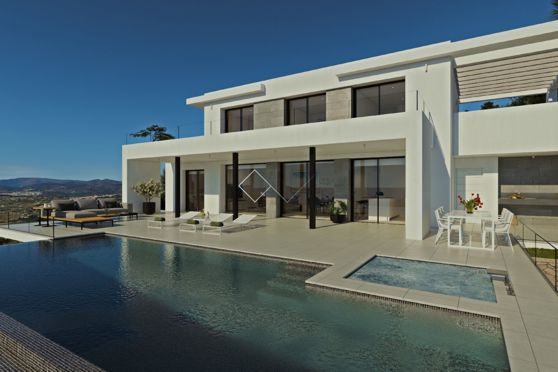 new build - Superior design villa with sea views in Benitachell