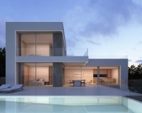 nieuw project La Fustera - Design villa te koop in Benissa met zeezicht