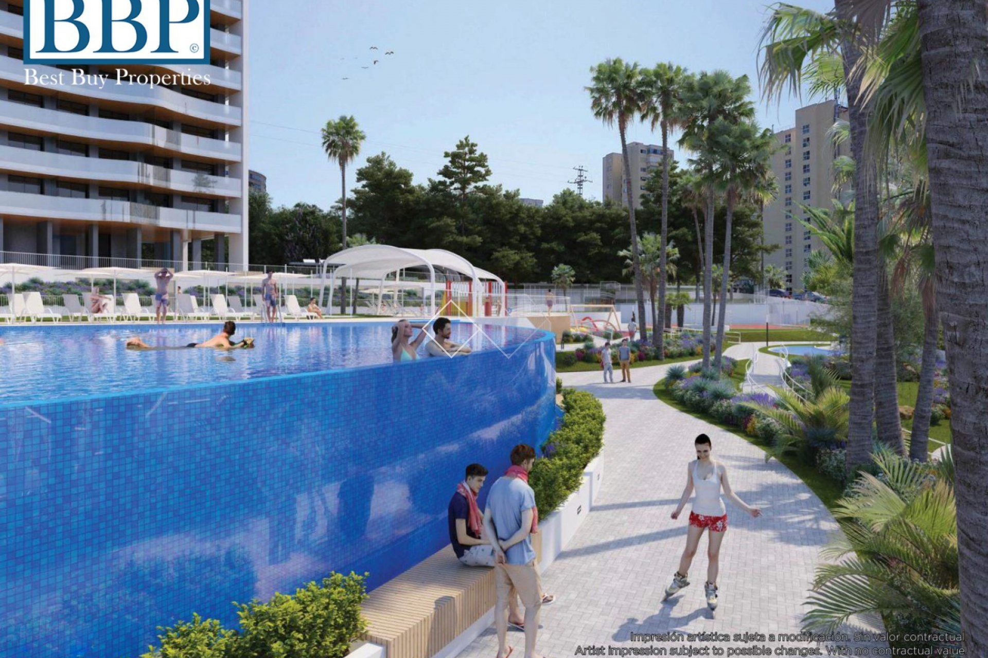 Nieuwbouw - Appartement / Flat - Benidorm - Poniente Beach
