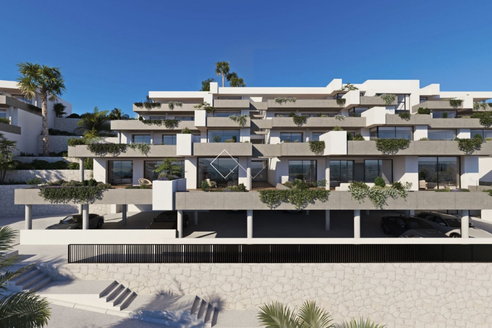 Nieuwbouw luxe 3 bed appartementen op La Sella Golf