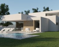 Nieuwe design villa te koop in Moraira, Paichi