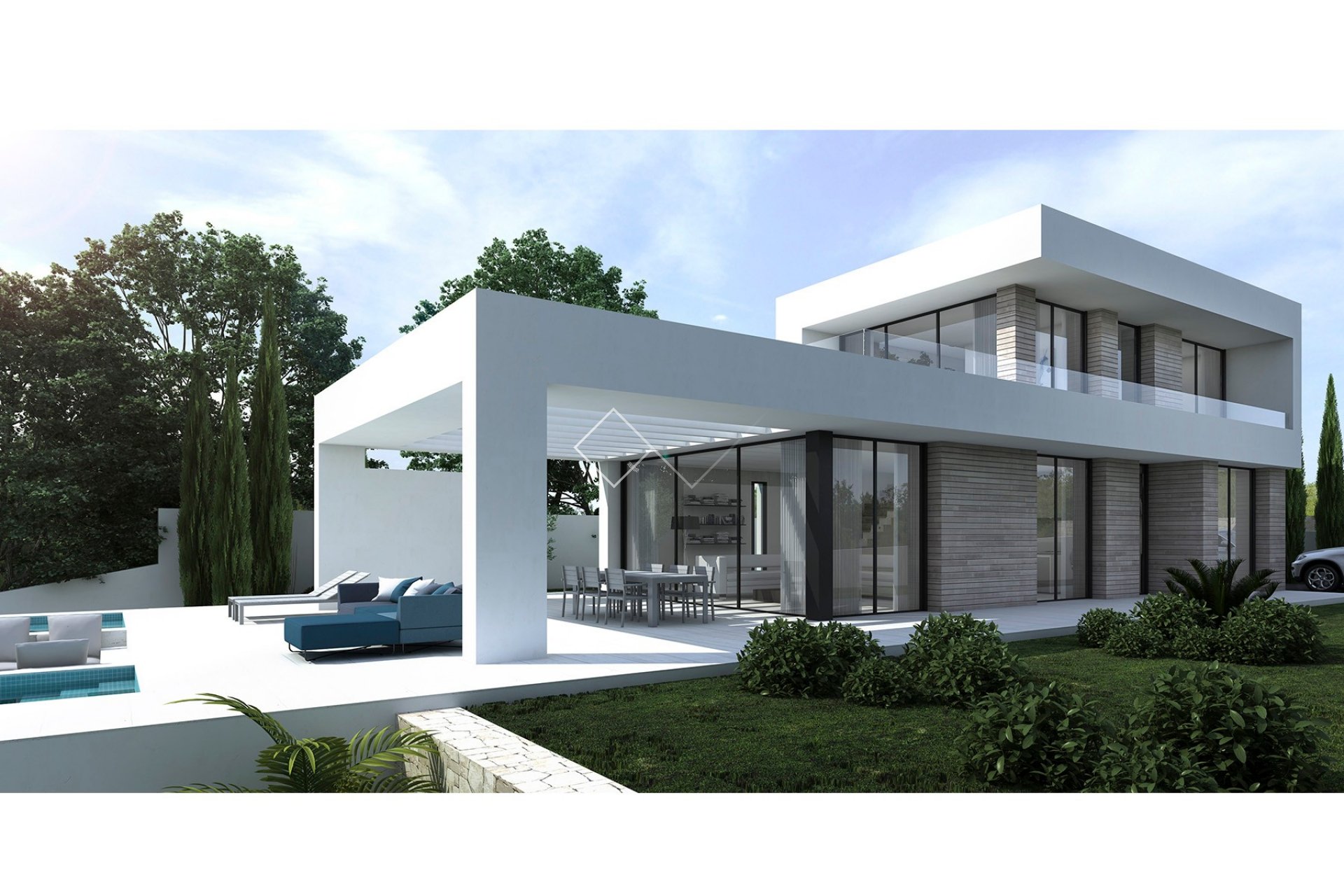 Nueva construcción - Villa - Moraira - Vista del Valle