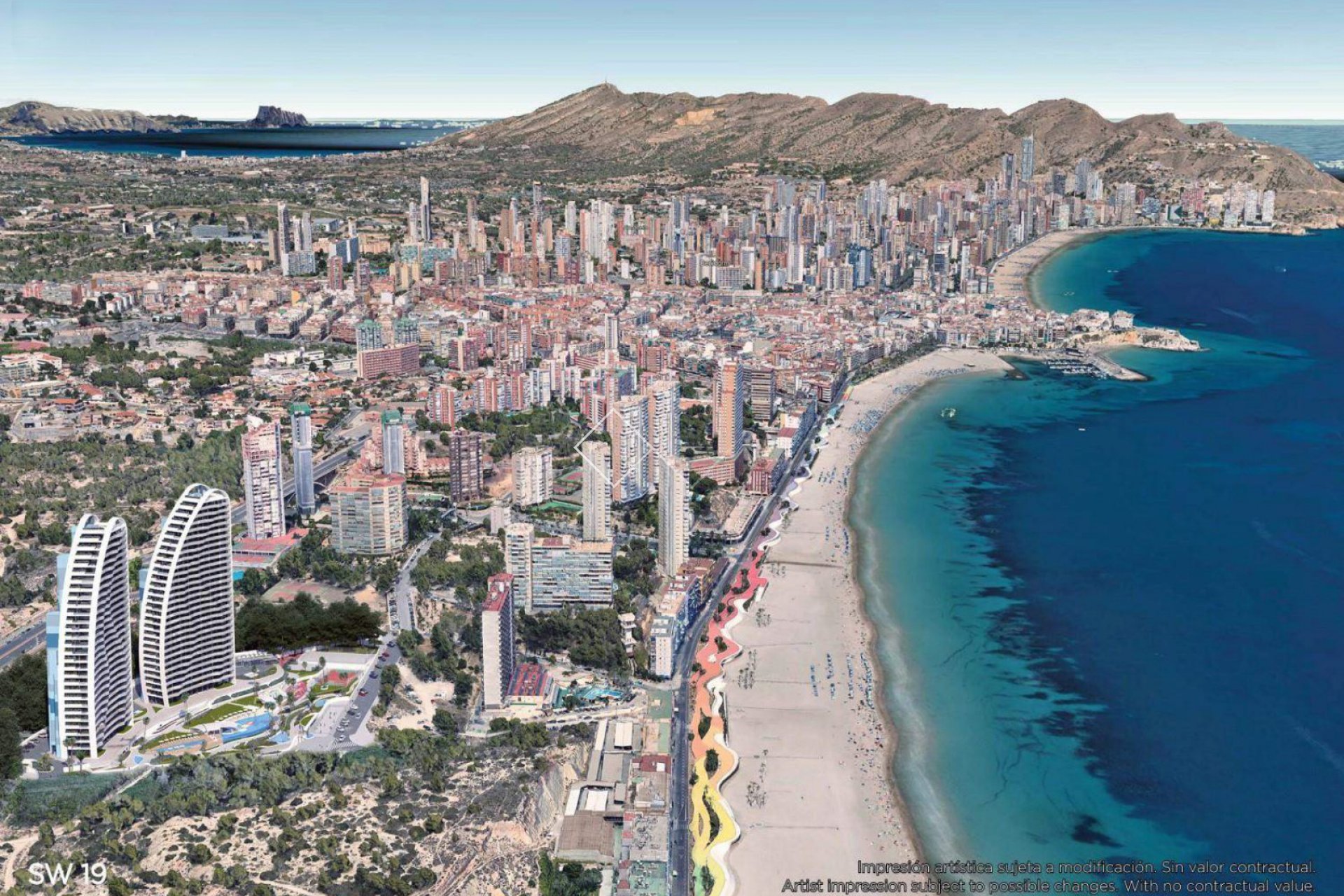 Obra nueva - Apartamento / Piso - Benidorm - Poniente Beach