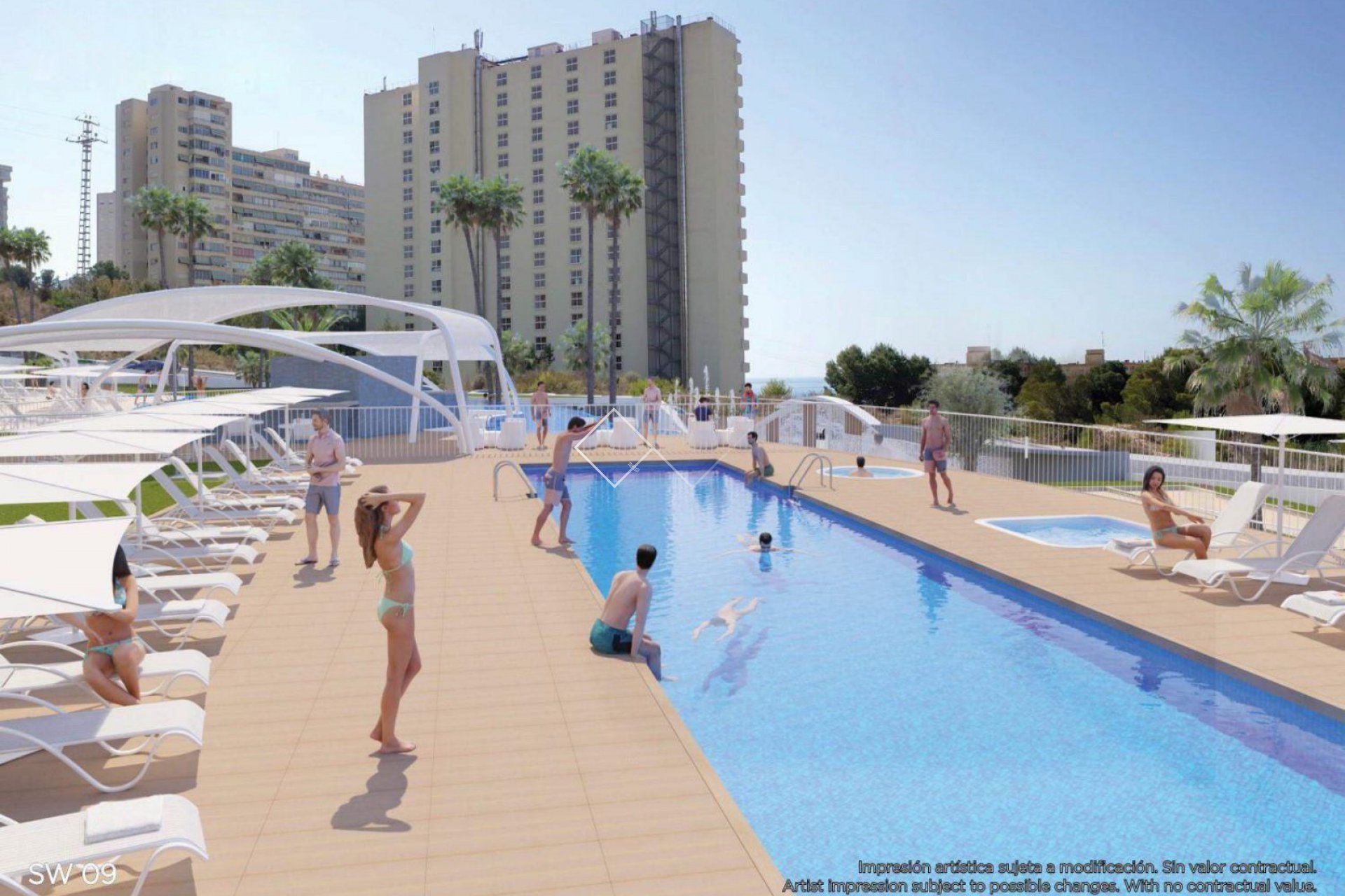 Obra nueva - Apartamento / Piso - Benidorm - Poniente Beach