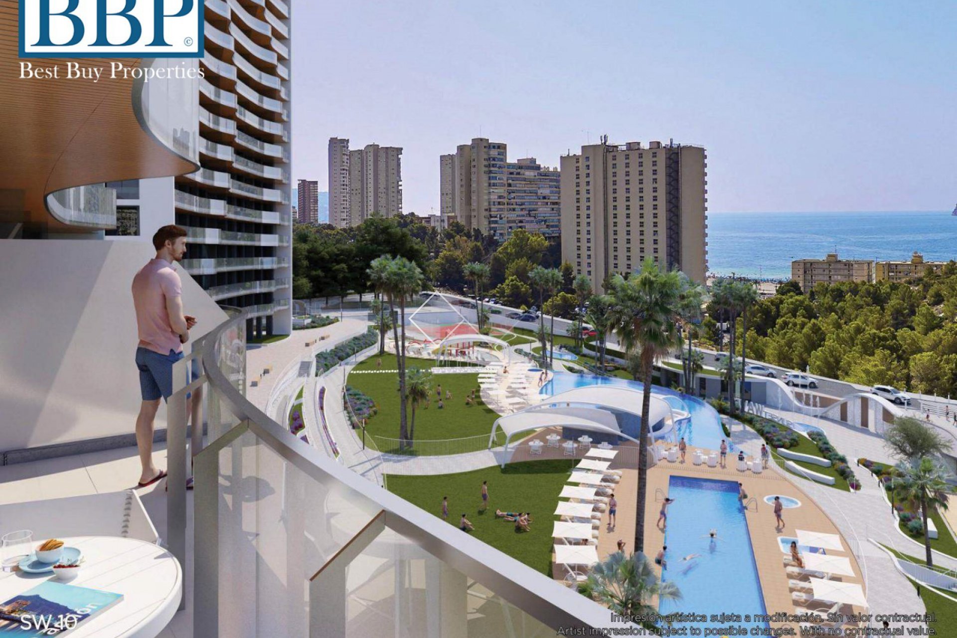Obra nueva - Apartamento / Piso - Benidorm - Poniente Beach