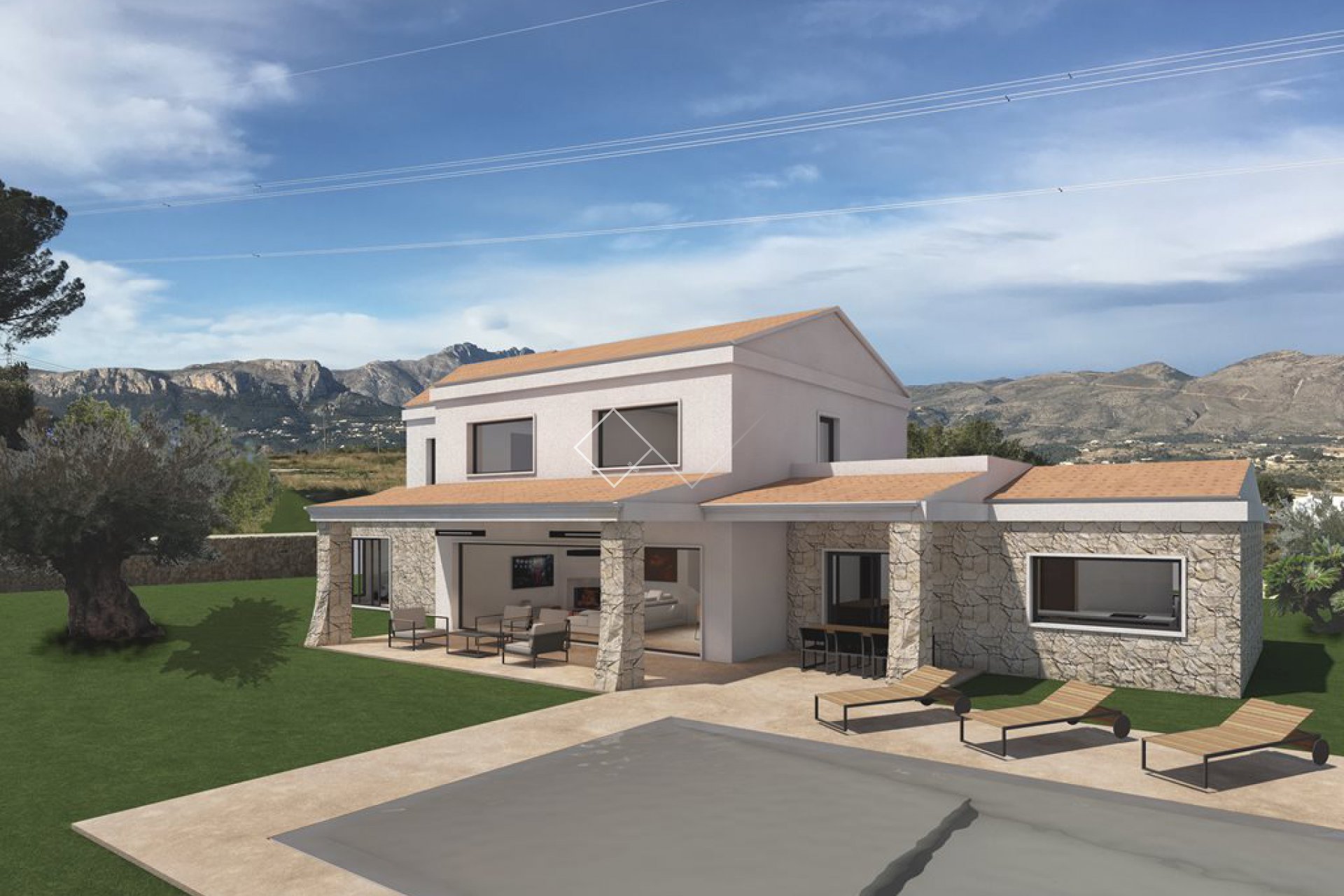 Obra nueva - Casa de campo - Benissa - Pedramala