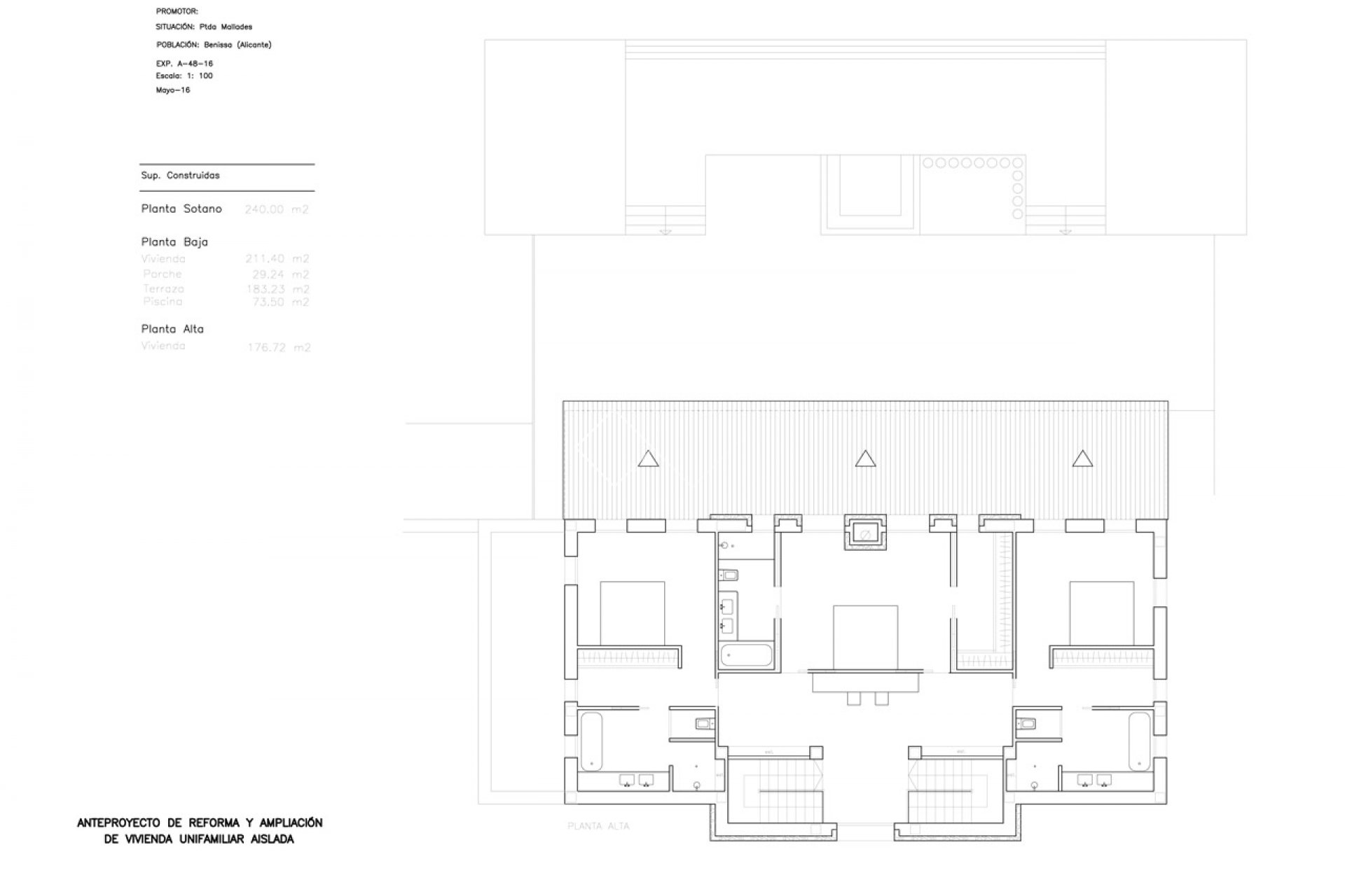 Obra nueva - Chalet - Benissa - Partida Benimarraig