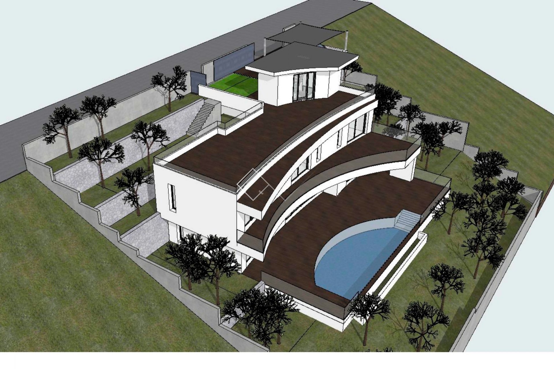 Obra nueva - Chalet - Calpe - Empedrola