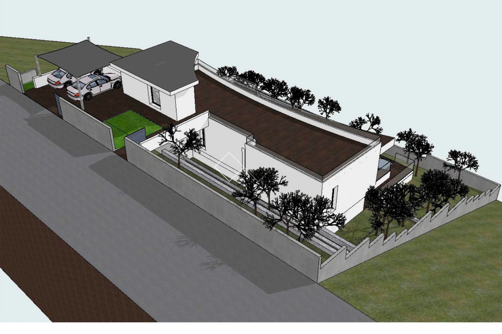 Obra nueva - Chalet - Calpe - Empedrola