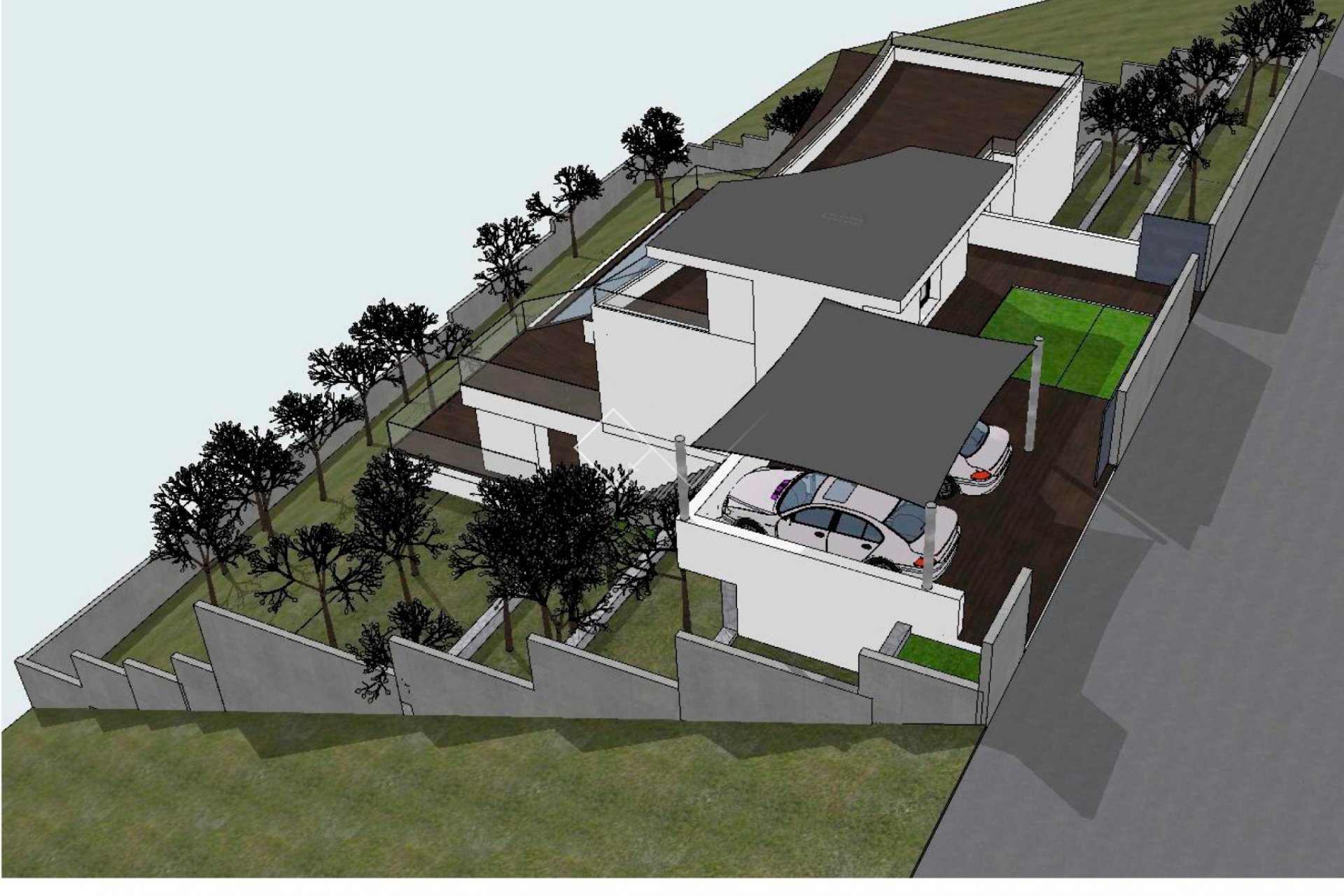 Obra nueva - Chalet - Calpe - Empedrola