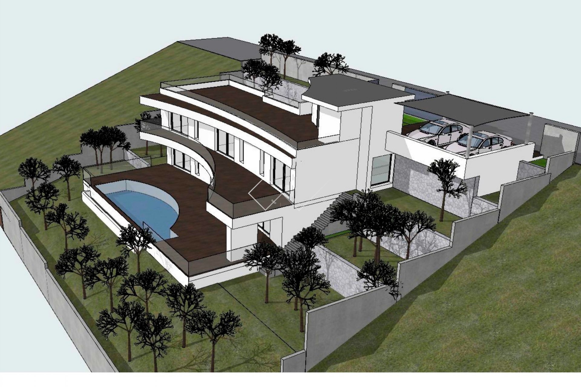 Obra nueva - Chalet - Calpe - Empedrola