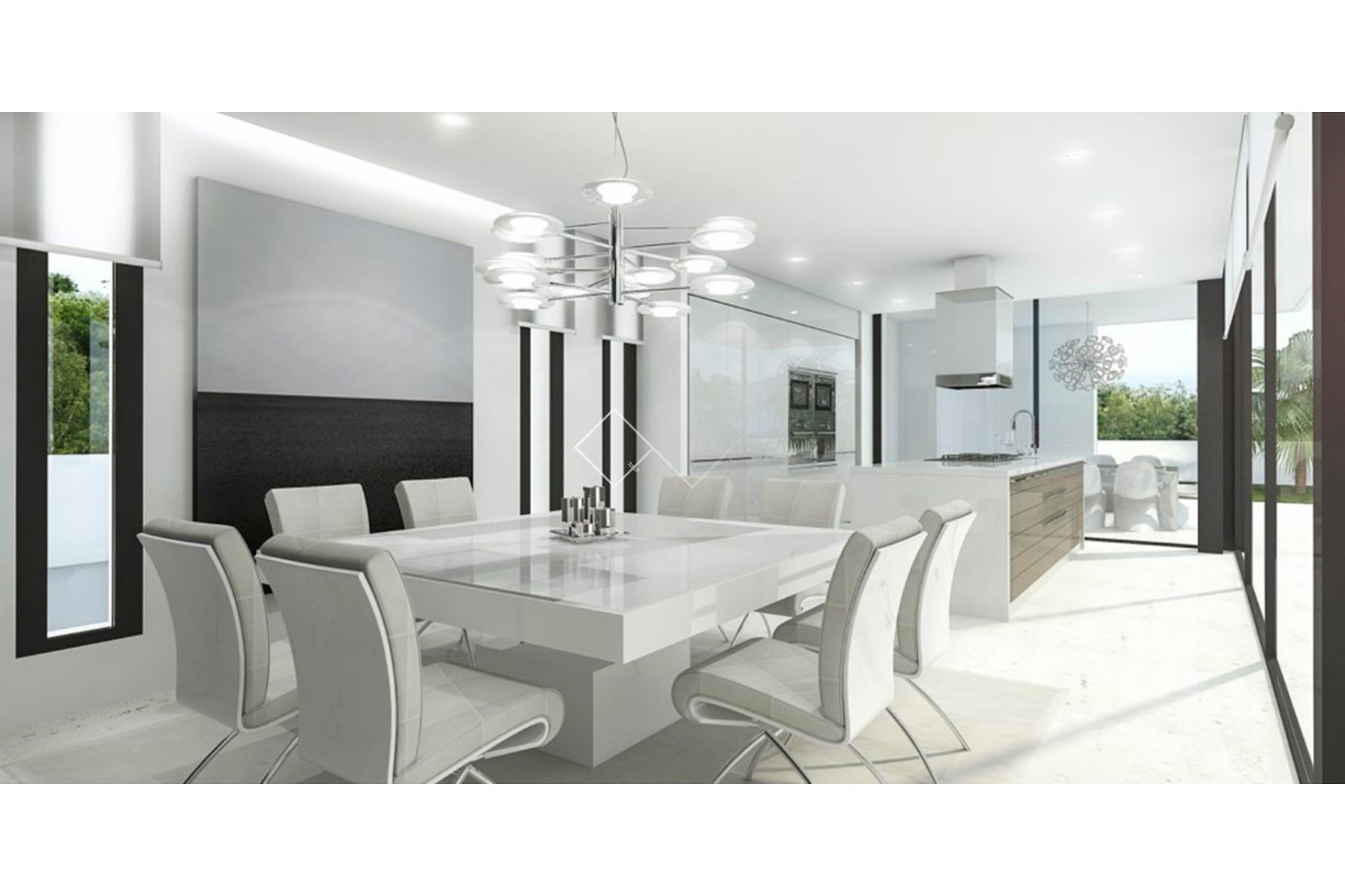 Obra nueva - Chalet - Moraira - Vista del Valle